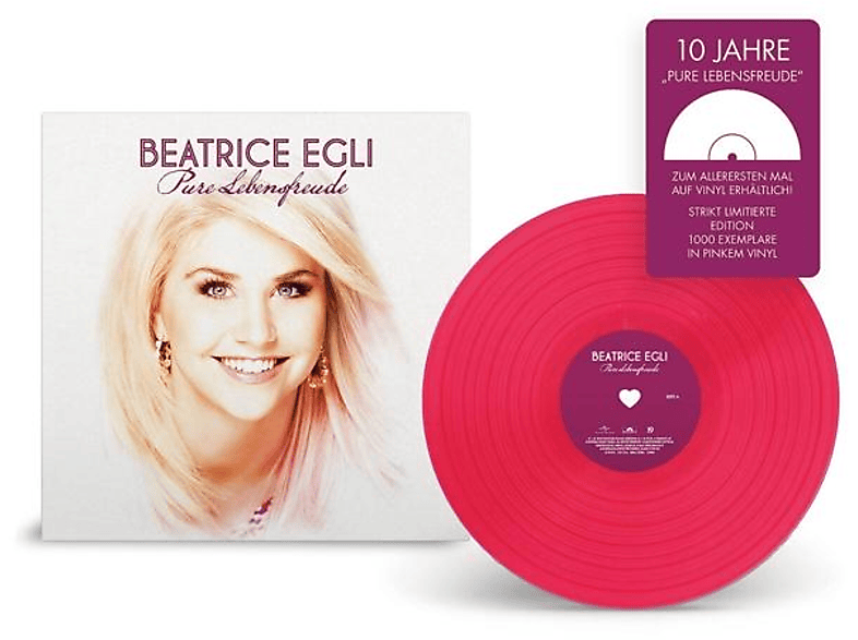 Beatrice Egli - Pure Lebensfreude (10TH Anniversary, 1LP Pink) (Vinyl) von POLYDOR