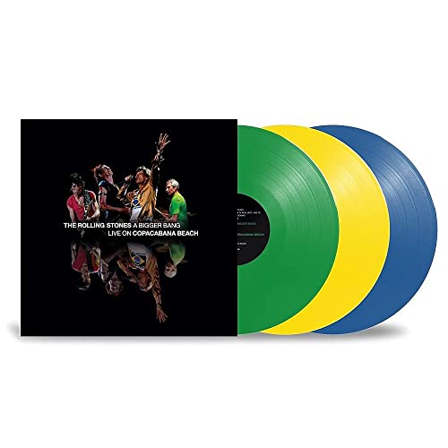 The Rolling Stones: A Bigger Bang, Live on Copacabana Beach 2006 (Ltd. Colour 3LP) [Vinyl LP] von POLYDOR