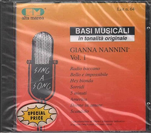Basi musicali CD Gianna Nannini vol.1 Nuovo Sigillato Basi musicali CD Gianna Nannini vol.1 Nuovo Sigillato von POLYGRAM
