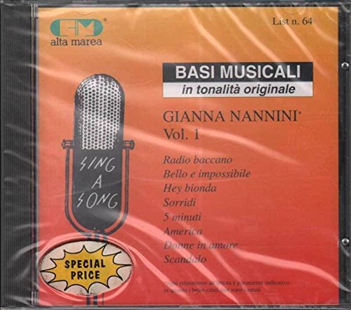 Basi musicali CD Gianna Nannini vol.1 Nuovo Sigillato von POLYGRAM