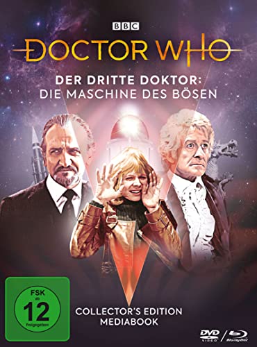Doctor Who: Der Dritte Doktor - Die Maschine des Bösen - Mediabook Edition (+ DVD) (+ Bonus-DVD) LTD. [Blu-ray] von Polyband