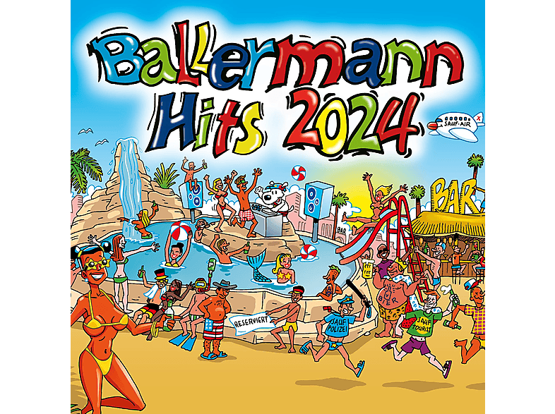 VARIOUS - Ballermann Hits 2024 (CD) von POLYSTAR