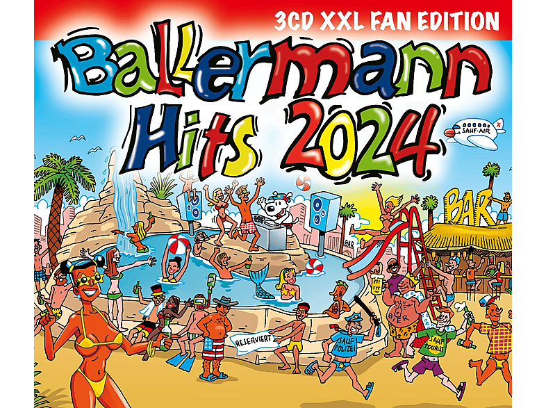 VARIOUS - Ballermann Hits 2024 (XXL Fan Edition) (CD) von POLYSTAR