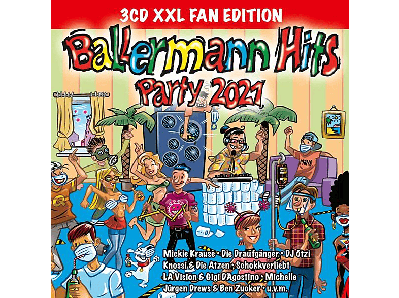 VARIOUS - Ballermann Hits Party 2021 (XXL Fan Edition) (CD) von POLYSTAR