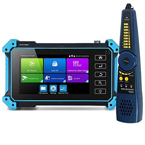 CCTV Tester Monitor 5 Zoll Touchscreen IP AHD TVI CVI Kamera Tester Analoger Kameratest Unterstützung POE WiFi PTZ 1080P H.265 IPC-5100 Plus Upgrade/Kameratest zu DC12V Ausgang CCTV Tester Monitor 5 Zoll Touchscreen IP AHD TVI CVI Kamera Tester Analoger Kameratest Unterstützung POE WiFi PTZ 1080P H.265 IPC-5100 Plus Upgrade/Kameratest zu DC12V Ausgang von POMIACAM