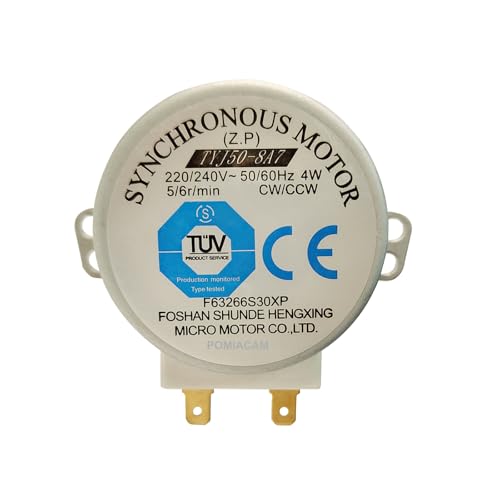 TYJ50-8A7 AC 220-240 V 4 W Mikro-Synchronmotor für Warmluftgebläse 50/60 Hz CW/CCW Mikrowellen-Drehteller TYJ50-8A7 AC 220-240 V 4 W Mikro-Synchronmotor für Warmluftgebläse 50/60 Hz CW/CCW Mikrowellen-Drehteller von POMIACAM