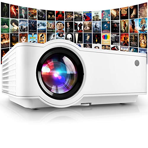 Mini Projector 1080P Supported, 5500 Lux 210" Display with 52,000 Hrs Mini Projector 1080P Supported, 5500 Lux 210" Display with 52,000 Hrs von PONER SAUND