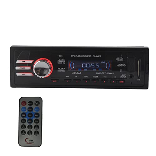 12V Auto Radio Player Car Stereo MP3 Audio Player 5V Telefonladegerät USB/SD/Aux in Auto-Radio-In-Cash-Eins-Single LÄRM Größe,Kompatibel Mit Den Meisten GeräTen 12V Auto Radio Player Car Stereo MP3 Audio Player 5V Telefonladegerät USB/SD/Aux in Auto-Radio-In-Cash-Eins-Single LÄRM Größe,Kompatibel Mit Den Meisten GeräTen von POOIQX