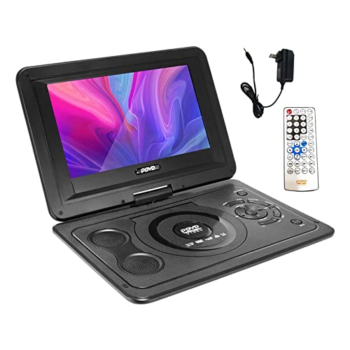 13,9 Zoll tragbar DVD Spieler HD Analog Fernseher FM Radio USB SD. Kartenspiel 16: 9 drehbar TFT LCD. Bildschirm for Autoauto,Kompatibel Mit Den Meisten GeräTen(UL) von POOIQX