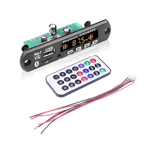2 * 25W Stereo Bluetooth 5.0 MP3 Player Decoder Board 12V 50W Verstärkerauto Fm Funkmodul Handsfree Support TF USB Aux Rekorder,Kompatibel Mit Den Meisten GeräTen 2 * 25W Stereo Bluetooth 5.0 MP3 Player Decoder Board 12V 50W Verstärkerauto Fm Funkmodul Handsfree Support TF USB Aux Rekorder,Kompatibel Mit Den Meisten GeräTen von POOIQX