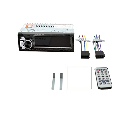 Auto Radio Audio 1 DIN 3,5 "Bluetooth Stereo MP3 Spieler Fm Sender mit Fernbedienung AUX/USB/SD/BT Eingang App Kontrolle,Kompatibel Mit Den Meisten GeräTen(NO Remote Control) von POOIQX