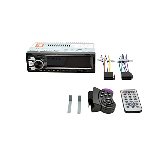 Auto Radio Audio 1 DIN 3,5 "Bluetooth Stereo MP3 Spieler Fm Sender mit Fernbedienung AUX/USB/SD/BT Eingang App Kontrolle,Kompatibel Mit Den Meisten GeräTen(with Remote Control) von POOIQX