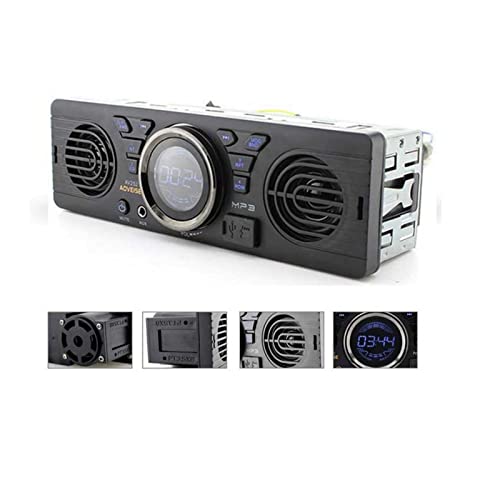 Auto -Radio -Audio Fm Bluetooth MP3 Audio Player Bluetooth Handy Handfree USB/SD Auto -Stereo -Radio in der Dash -Aux -Eingabe,Kompatibel Mit Den Meisten GeräTen(AV252) von POOIQX