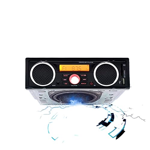 Auto Radio MP3 Audio Wiedergabe Freisprechgeordneter Stereo Fm Unterstützung USB SD Aux Audio Player integriert 3 Lautsprecher,Kompatibel Mit Den Meisten GeräTen Auto Radio MP3 Audio Wiedergabe Freisprechgeordneter Stereo Fm Unterstützung USB SD Aux Audio Player integriert 3 Lautsprecher,Kompatibel Mit Den Meisten GeräTen von POOIQX