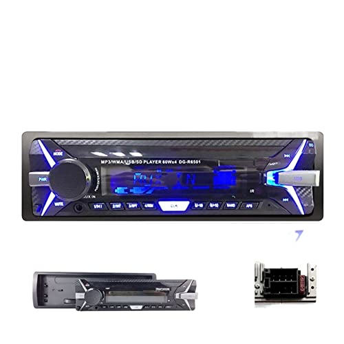 Auto-Radio-Player Audio Stereo Music Player Car Kit In-Cash Fm Stereo RDS Audio 1 Din Aux/sd/USB mp3 Spieler Abnehmbarer Frontplatte,Kompatibel Mit Den Meisten GeräTen Auto-Radio-Player Audio Stereo Music Player Car Kit In-Cash Fm Stereo RDS Audio 1 Din Aux/sd/USB mp3 Spieler Abnehmbarer Frontplatte,Kompatibel Mit Den Meisten GeräTen von POOIQX