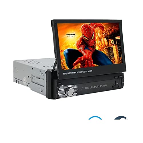 Auto -Stereo -Radio MP5 MP4 Spieler 7 Zoll HD Touchscreen Bluetooth unterstützen die Rückfahrkamera TF/FM/USB/Aux MirrorLink Multimedia,Kompatibel Mit Den Meisten GeräTen(9601A Without Camera) von POOIQX