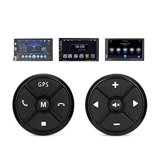 Autolenkradsteuerungsschlüssel Geographisches Positionierungs System Navigationsmusik drahtlos DVD Radio -Fernbedienungsschaltflächen schwarz for Stereo -Player,Kompatibel Mit Den Meisten GeräTen Autolenkradsteuerungsschlüssel Geographisches Positionierungs System Navigationsmusik drahtlos DVD Radio -Fernbedienungsschaltflächen schwarz for Stereo -Player,Kompatibel Mit Den Meisten GeräTen von POOIQX