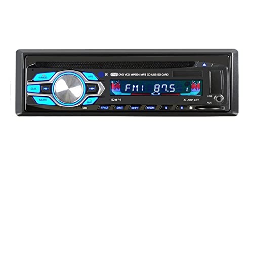 Autoradio DVD VCD CD MP3 Bluetooth Auto Car Audio Stereo Bluetooth Player Telefon Aux-in FM USB 1 DIN 5V Ladegerät in Dash 12V,Kompatibel Mit Den Meisten GeräTen Autoradio DVD VCD CD MP3 Bluetooth Auto Car Audio Stereo Bluetooth Player Telefon Aux-in FM USB 1 DIN 5V Ladegerät in Dash 12V,Kompatibel Mit Den Meisten GeräTen von POOIQX