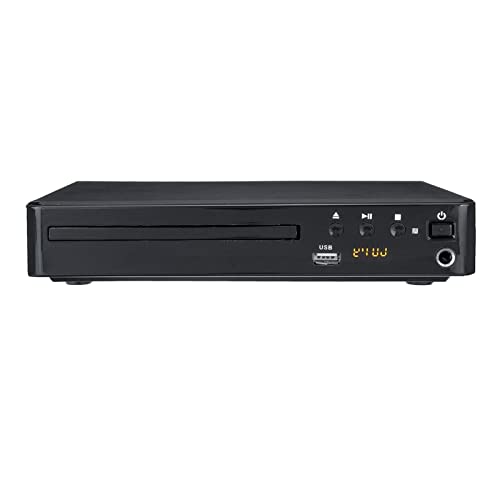 HD 1080P Mit EIN V Cable Media DVD Player for Fernseher Music 5.1 Surround Sound Entertainment USB Compatible All Region Free Home Movie,Kompatibel Mit Den Meisten GeräTen HD 1080P Mit EIN V Cable Media DVD Player for Fernseher Music 5.1 Surround Sound Entertainment USB Compatible All Region Free Home Movie,Kompatibel Mit Den Meisten GeräTen von POOIQX