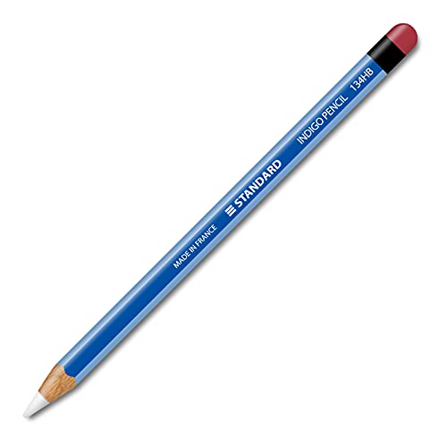Vinylfolie für Apple Pencil 2nd und Apple Pencil Pro, Indigo-Streifen-Design, matt, Indigo-Streifen, S-06, 2 Stück von POP SKIN