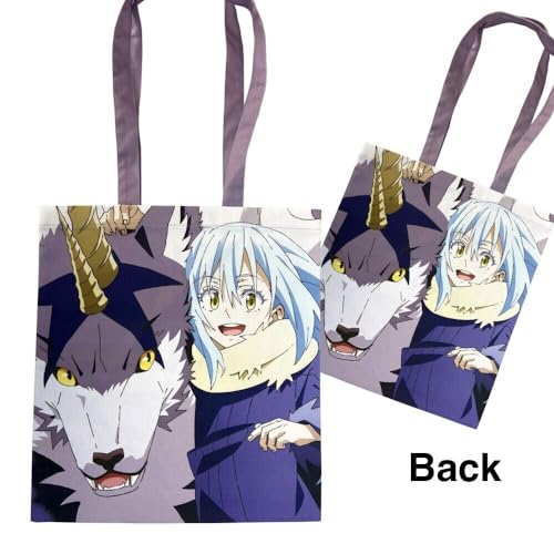 Popbuddies - That Time I Got Reincarnated as a Slime - Rimuru and Ranga - Tote Bag/Tragetasche - 35x40cm - 100% Baumwolle - original & lizensiert von POPBUDDIES