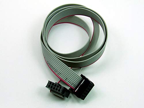POPESQ® 1 Stk. x IDC Kabel 10 polig 50cm 2mm Verbinder Flachbandkabel #A3036 von POPESQ