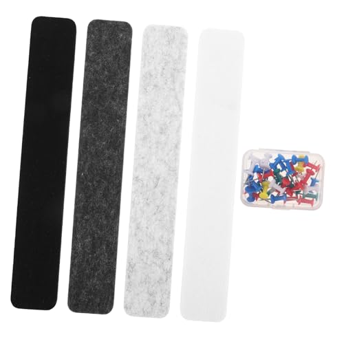 POPETPOP 1 Satz Selbstklebender Filzstreifen Filzbrett Streifen Korkplatte Filzplatte Fliese Korkplatte aus Filz Kleine Pinnwand für die Wand Filzstreifen aus Kork Korkbrettstreifen gefühlt POPETPOP 1 Satz Selbstklebender Filzstreifen Filzbrett Streifen Korkplatte Filzplatte Fliese Korkplatte aus Filz Kleine Pinnwand für die Wand Filzstreifen aus Kork Korkbrettstreifen gefühlt von POPETPOP