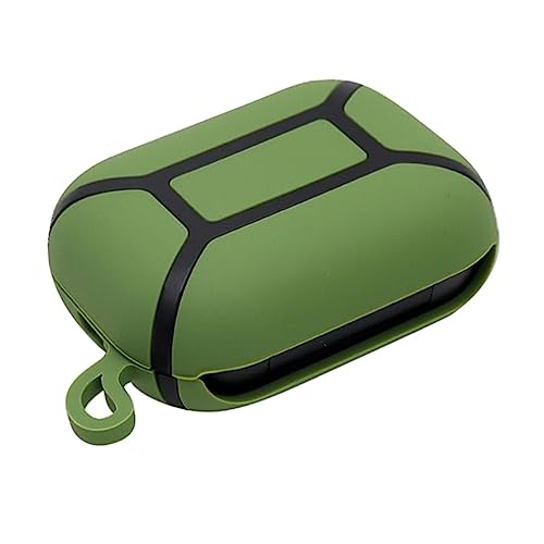 POPETPOP 1 Stück Silikonhülle Ohr Fall Hüllenabdeckung Halter Für Wirklich Tipps Gehörschutzstöpsel Silikon-schutzhülle Für Kopfhörer Abdeckung Für Kabellose Kopfhörer Kieselgel Green von POPETPOP