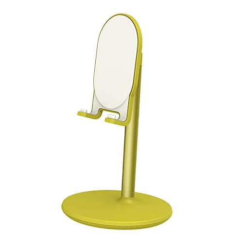 POPETPOP 1 Stück handyhalter tabletständer Tablet Holder Handy Halter Handy Holder halterungen für Tablets Smartphone Ergonomisch Telefon-Live-Halterung Telefon-Videohalterung Abs Yellow von POPETPOP