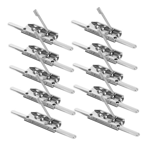 POPETPOP 10 Stück Hochleistungs-dateiordner, Langer Druckclip, Tragbarer Dokumentenhalter, Klemme, Metall-klemmbretter, Hardware Für Büro, Schule, Zuhause, Schreibwaren POPETPOP 10 Stück Hochleistungs-dateiordner, Langer Druckclip, Tragbarer Dokumentenhalter, Klemme, Metall-klemmbretter, Hardware Für Büro, Schule, Zuhause, Schreibwaren von POPETPOP