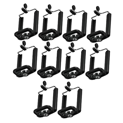 POPETPOP 10 Stück Telefon Selfie -Clip Inhaber biegbar montieren Selfiestick für geformt Dein handyhalterung Telefonständer Mobile Phone Bracket Handy-Selfie-Halterung Telefonanhänger Black POPETPOP 10 Stück Telefon Selfie -Clip Inhaber biegbar montieren Selfiestick für geformt Dein handyhalterung Telefonständer Mobile Phone Bracket Handy-Selfie-Halterung Telefonanhänger Black von POPETPOP