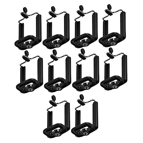 POPETPOP 10 Stück Telefon Selfie -Clip Telefonstativ Telefonhalterung Anhang Selfiestick für Bindestrich Inhaber handyhalterung Telefonständer Telefonanhänger Handy-Selfie-Halterung Black POPETPOP 10 Stück Telefon Selfie -Clip Telefonstativ Telefonhalterung Anhang Selfiestick für Bindestrich Inhaber handyhalterung Telefonständer Telefonanhänger Handy-Selfie-Halterung Black von POPETPOP