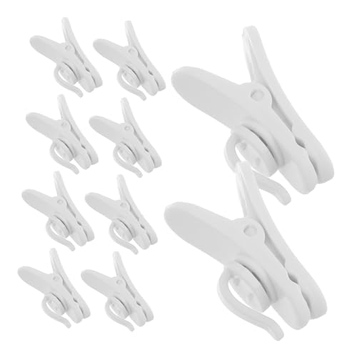 POPETPOP 100 Stück Kopfhörerkabel Clips Headset Clips Kopfhörer Draht Clip Kragen Clip Ohrhörer Kopfhörer Kabel Schieber Draht Befestigungsclip Kopfhörer Aufhänger Kopfhörer Kabel von POPETPOP