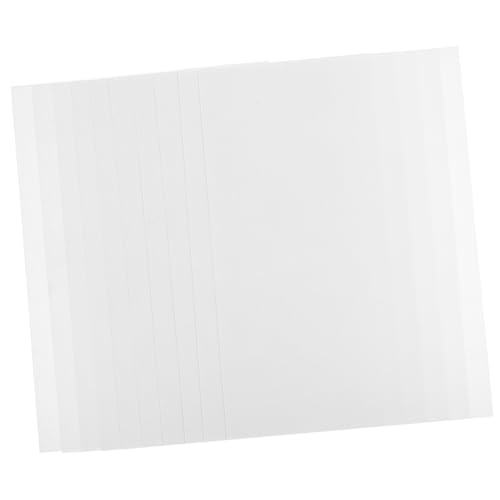 POPETPOP 10Blätter Druckbare Mattes PVC Material für Drucker Lesezeichen DIY Projekte Hohe Farbwiedergabe Kompatibel mit Tintenstrahldruckern von POPETPOP