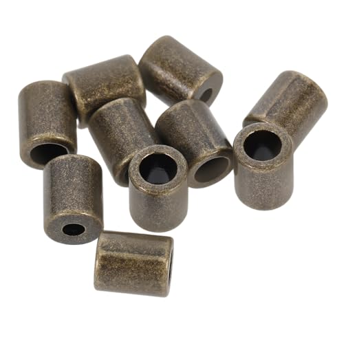 POPETPOP 10Stücke Metall Kordelstopper für Notizbuch DIY Projekte Lanyard Verschluss Kordel Clips Robuste und Langlebige Schnallen für Elastische Bänder und Kordeln POPETPOP 10Stücke Metall Kordelstopper für Notizbuch DIY Projekte Lanyard Verschluss Kordel Clips Robuste und Langlebige Schnallen für Elastische Bänder und Kordeln von POPETPOP
