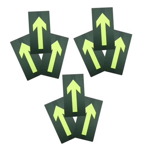 POPETPOP 10Stücke Reflektierende Pfeilmarkierungen für Outdoor Camping Leuchtende Wegweiseraufkleber für Navigation Orientierung Wetterbeständig Selbstklebend für Vielseitige POPETPOP 10Stücke Reflektierende Pfeilmarkierungen für Outdoor Camping Leuchtende Wegweiseraufkleber für Navigation Orientierung Wetterbeständig Selbstklebend für Vielseitige von POPETPOP