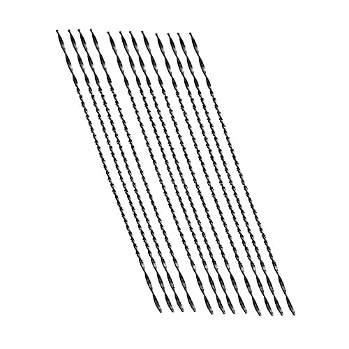 POPETPOP 12 Stück Handsägenzubehör Zubehör Für U-förmige Sägen Zubehör Für Trennsägen U-förmige Sägen Diy Blätter Sägeblätter Spiralförmige Klingen 45# Stahl Black POPETPOP 12 Stück Handsägenzubehör Zubehör Für U-förmige Sägen Zubehör Für Trennsägen U-förmige Sägen Diy Blätter Sägeblätter Spiralförmige Klingen 45# Stahl Black von POPETPOP