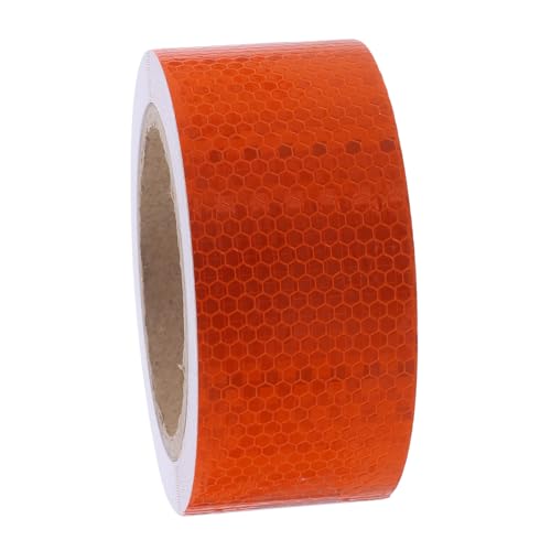 POPETPOP 1Rolle Reflektierendes Klebeband Selbstklebend Sicherheitsband für Nachtwarnband für Outdoor Anwendungen Hohe Sichtbarkeit bei Dunkelheit von POPETPOP