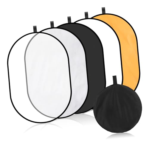POPETPOP 1Satz Faltbarer Fotoreflektor für Fotografie Vielseitiges Lichtreflektorpanel für Innen Außenbeleuchtung Einfach zu Transportieren Zeitsparende Lösung POPETPOP 1Satz Faltbarer Fotoreflektor für Fotografie Vielseitiges Lichtreflektorpanel für Innen Außenbeleuchtung Einfach zu Transportieren Zeitsparende Lösung von POPETPOP