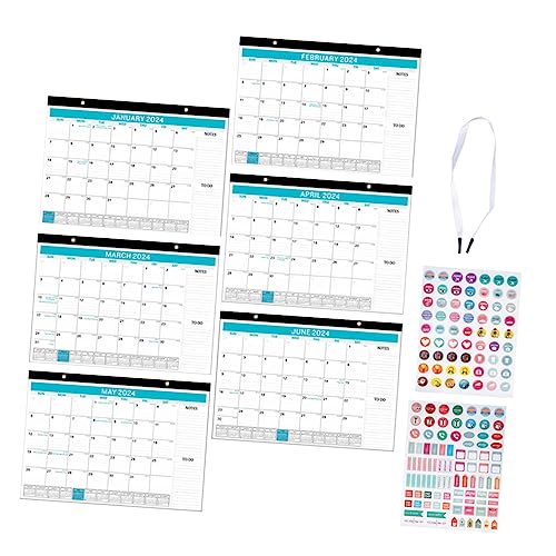 POPETPOP 1Satz Monatlicher Wandkalender Stabiler und Abwischbarer Planer für Zuhause zur Organisation von Aufgaben Platzsparend mit Zubehör POPETPOP 1Satz Monatlicher Wandkalender Stabiler und Abwischbarer Planer für Zuhause zur Organisation von Aufgaben Platzsparend mit Zubehör von POPETPOP