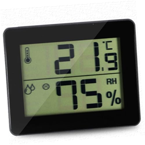 POPETPOP 2 1 Intelligentes Innenthermometer thermometer innen thermometer+innen Indoor-Wetterstation Innentemperatur- und Luftfeuchtigkeitsmesser digitales Thermometer Haushaltshygrometer von POPETPOP