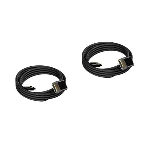 POPETPOP 2 Stück DP-Patchkabel computerkabel tv cable reciever fernseh kabel Computer Kabel fersehkabel Schwarz kabel für fernseher K-Adapter TV-Zubehör tv anschlusskabel STB-Adapter Black von POPETPOP