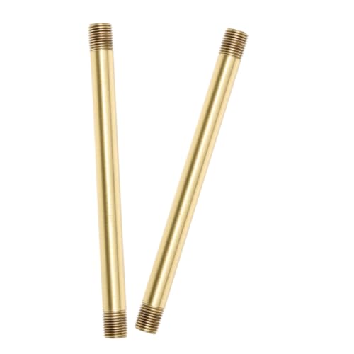 POPETPOP 2 Stück Lampenkopf -Anschlussrohr Beleuchtungsaufhängungsstange Leuchtenstiele Hochleistungs-Lampenstab Stehlampen Teile leichte Stützstange Kupfer Golden POPETPOP 2 Stück Lampenkopf -Anschlussrohr Beleuchtungsaufhängungsstange Leuchtenstiele Hochleistungs-Lampenstab Stehlampen Teile leichte Stützstange Kupfer Golden von POPETPOP