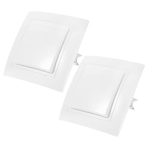 POPETPOP 2 Stück Wegschalter Schalttafel für Zuhause Wandleuchte-Schalttafel Wandschalttafel Lichtschalter kontrollieren Praktische Schalttafel Steuerschalter intelligenter Schalter Stk POPETPOP 2 Stück Wegschalter Schalttafel für Zuhause Wandleuchte-Schalttafel Wandschalttafel Lichtschalter kontrollieren Praktische Schalttafel Steuerschalter intelligenter Schalter Stk von POPETPOP