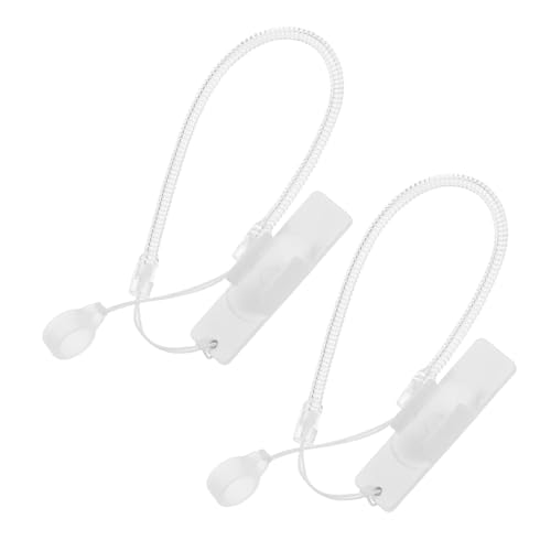 POPETPOP 2 Stücke Unterschrift Stift Lanyard Stift Halter Stift Stift Lanyard Stift Leine Silica Gel Weiß POPETPOP 2 Stücke Unterschrift Stift Lanyard Stift Halter Stift Stift Lanyard Stift Leine Silica Gel Weiß von POPETPOP