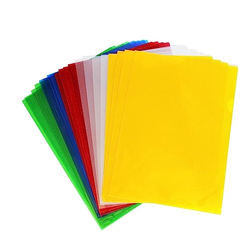 POPETPOP 20Stücke Transparente Schreibwaren Datei Ordner Form für Organisation Wichtiger Dokumente Zufällige Hochwertiges Kunststoffmaterial POPETPOP 20Stücke Transparente Schreibwaren Datei Ordner Form für Organisation Wichtiger Dokumente Zufällige Hochwertiges Kunststoffmaterial von POPETPOP