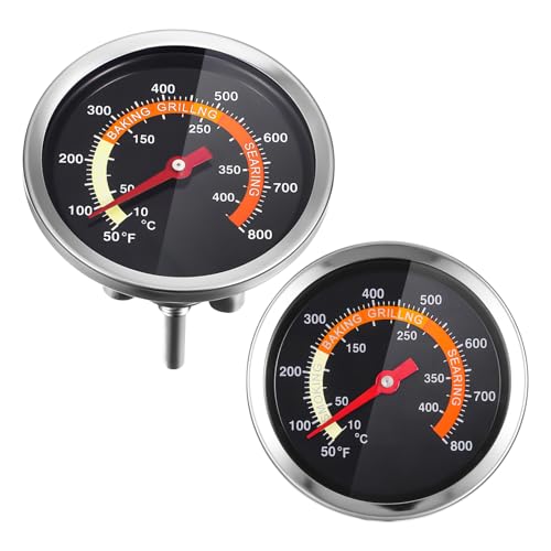 POPETPOP 2Stücke Grillthermometer Präzises Küchenthermometer Für Grill Und Backofen Hochwertiges Metallthermometer Mit Klarer Anzeige Und Robuster Bauweise POPETPOP 2Stücke Grillthermometer Präzises Küchenthermometer Für Grill Und Backofen Hochwertiges Metallthermometer Mit Klarer Anzeige Und Robuster Bauweise von POPETPOP