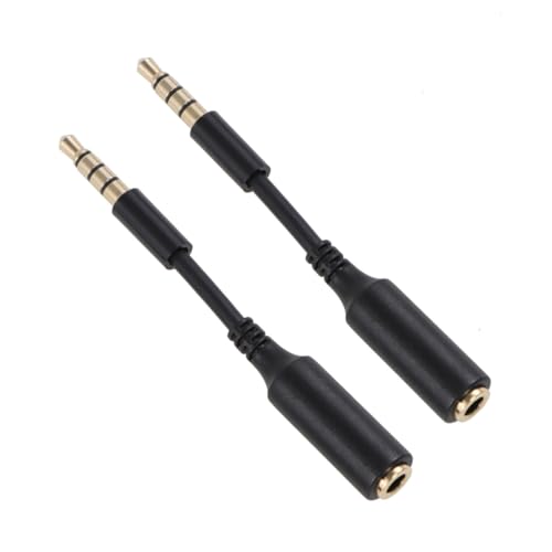 POPETPOP 2Stücke Kopfhörer Verlängerungskabel Audio Buchse Hochwertiges Stereo Audio Kabel für Smartphones Tablets Media Player für Musikgenuss POPETPOP 2Stücke Kopfhörer Verlängerungskabel Audio Buchse Hochwertiges Stereo Audio Kabel für Smartphones Tablets Media Player für Musikgenuss von POPETPOP