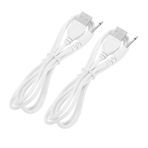 POPETPOP 2Stücke USB Dc Ladekabel Ersatz Ladekabel Für Dc Ladegeräte Hohlstecker Schnellladefähiges Kabel Für Effiziente Stromversorgung Elektronischer Geräte von POPETPOP