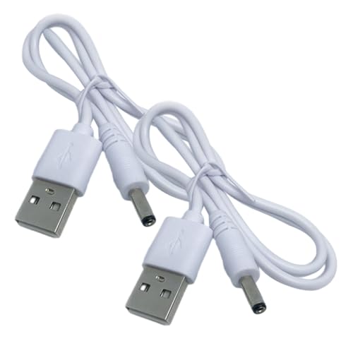POPETPOP 2Stücke USB zu Dc Ladekabel Tragbar Leicht Kompatibel mit Tischlampen Lüftern Tablets Schützt vor Überstrom Überspannung POPETPOP 2Stücke USB zu Dc Ladekabel Tragbar Leicht Kompatibel mit Tischlampen Lüftern Tablets Schützt vor Überstrom Überspannung von POPETPOP